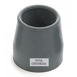 Ponteira / Borracha para Canadiana e Andarilho Cor Cinzento