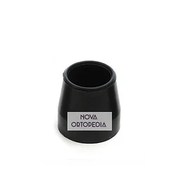 Ponteira / Borracha para Canadiana e Andarilho Cor Preta