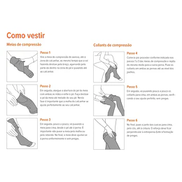 Meias de Compressão Fáceis de Calçar MOVE