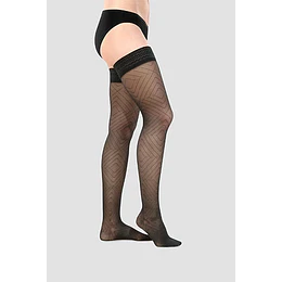 Meias de Compressão Transparência FASCINATION