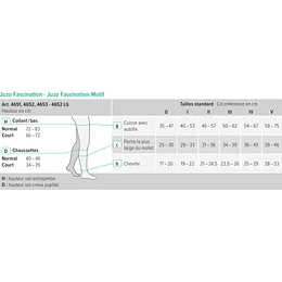 Meias de Compressão Transparência FASCINATION