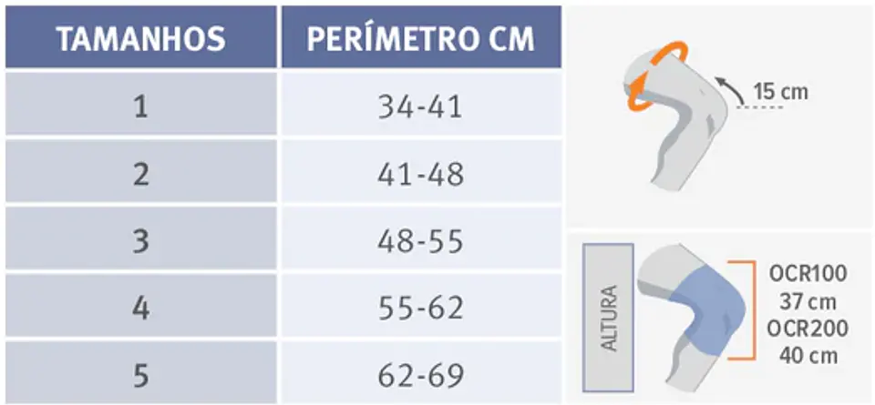 Ortótese Funcional para o Joelho (40 cm) 3