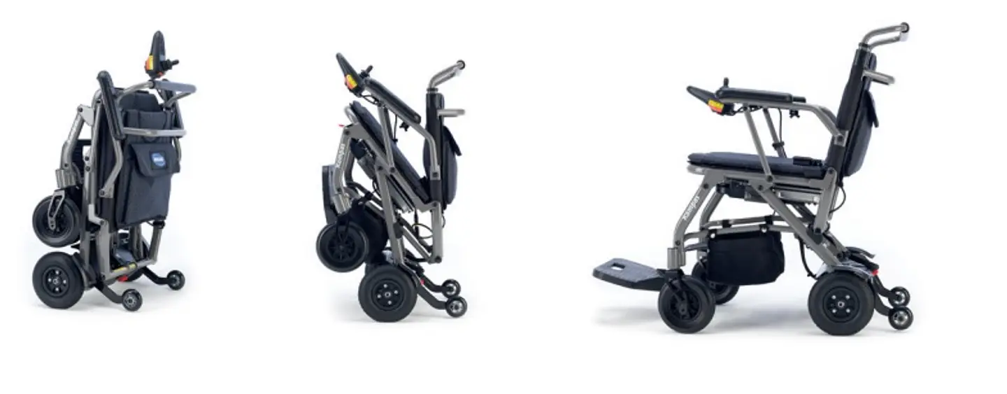 Cadeira de rodas elétrica compacta KOMPAS da INVACARE 9
