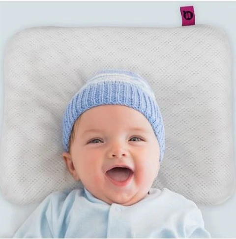 Almofada de  prevenção de plagiocefalia para bebés 