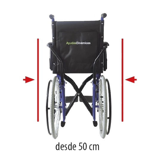 Cadeira de rodas - Super Estreita - PL20