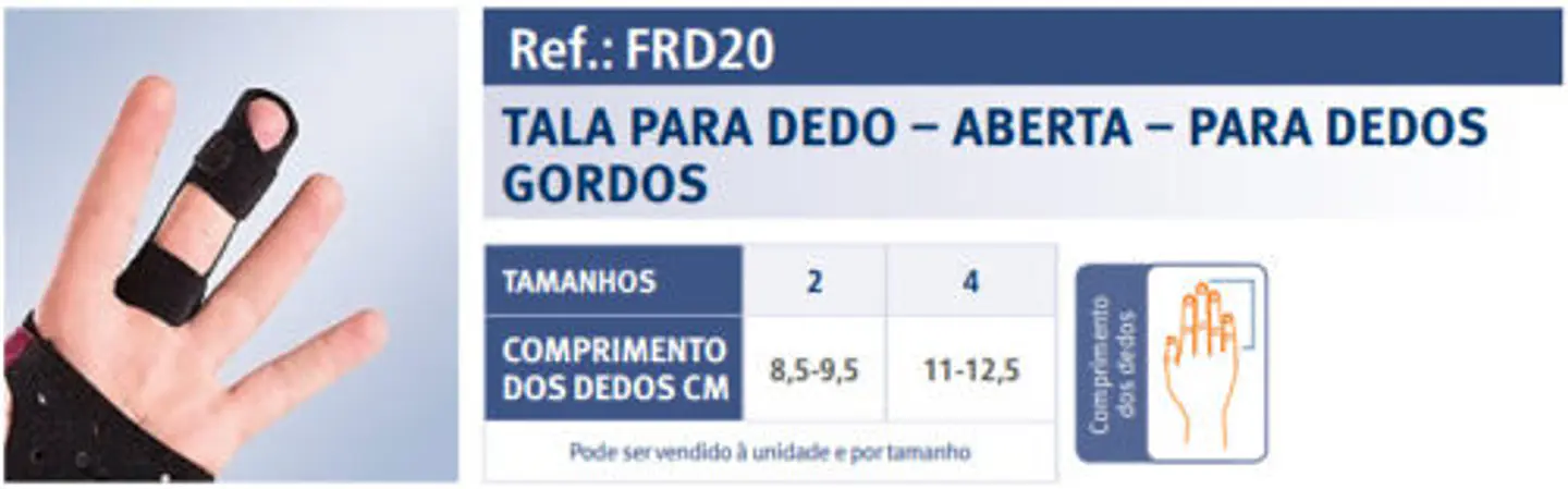 Ortótese Imobilizadora da Mão e Dedos  6