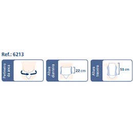 Faixa Dorso Lombar - Tipo Robert Jones