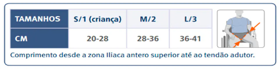 Arnês Imobilizador Abdutor de Pernas - 1206 2
