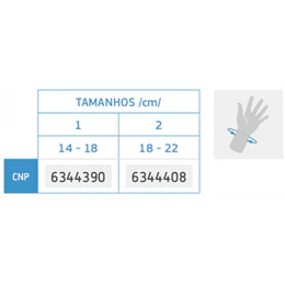 Tala de Mão Semirrígida Curta ACE511 - Immotec®