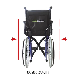 Cadeira de rodas - Super Estreita