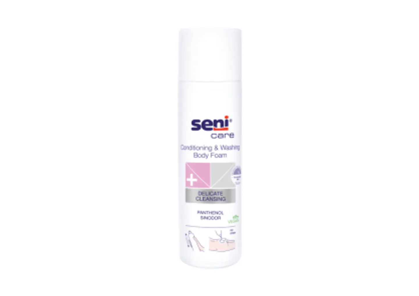 Espuma de Limpeza Corporal sem Enxaguar 1