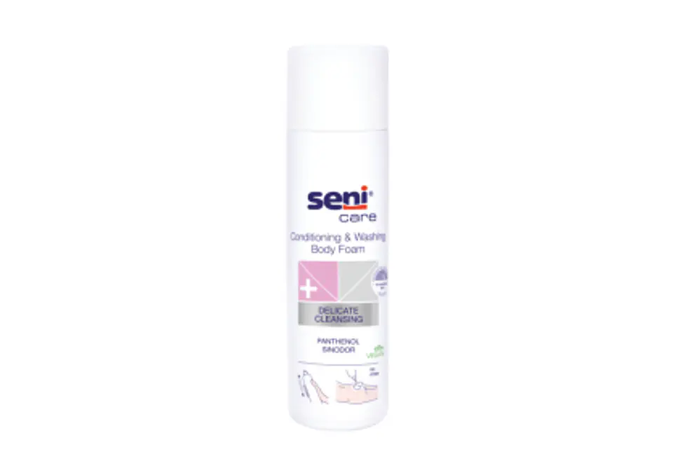Espuma de Limpeza Corporal sem Enxaguar 1