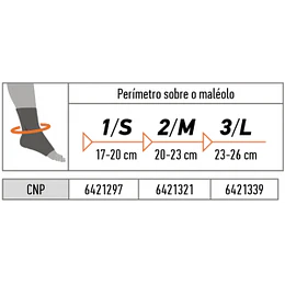 Suporte Tornozelo com Almofadas em Gel - OS6240