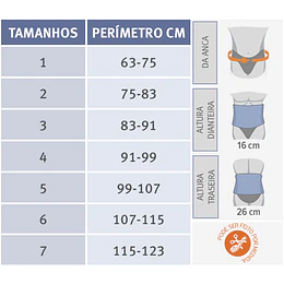 Faixa Sacrolombar LUMBITRON Forte - LT300R