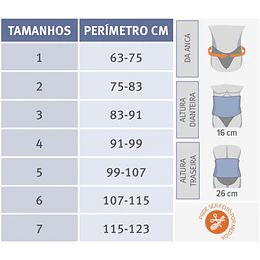 Faixa Sacrolombar LUMBITRON - LT280R