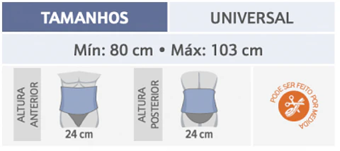 Faixa Abdominal em Neoprene - R.4204