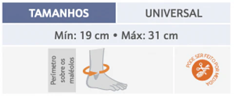 Ortótese de Tornozelo em Neoprene - R.4405