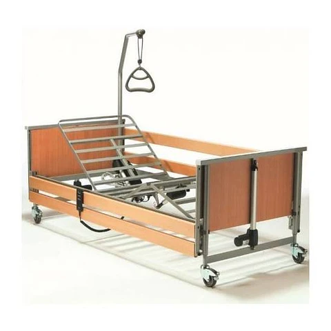 Pack Cama Articulada Hospitalar S/Elevação, Grades e Colchão Viscoelástico
