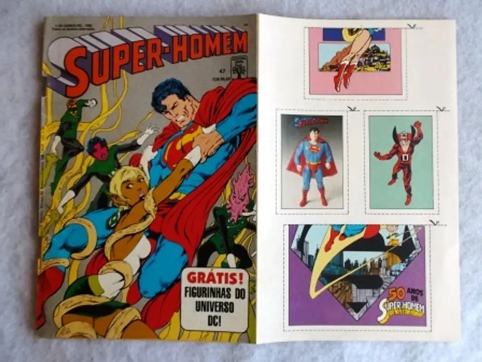 Super-Homem 047 | Com cromos DC 4