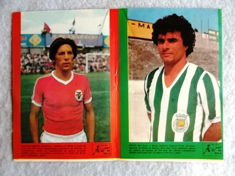 Ases da bola | Carlos Manuel (Benfica) | Pinto (Rio Ave)