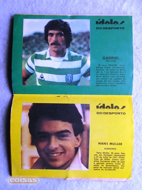 Ídolos do Desporto | Gabriel (Sporting) | Hans Muller (Alemanha)