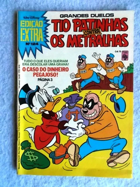 Edição Extra 124 | Tio Patinhas contra os Metralhas