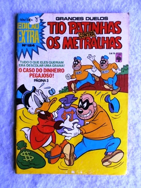 Edição Extra 124 | Tio Patinhas contra os Metralhas