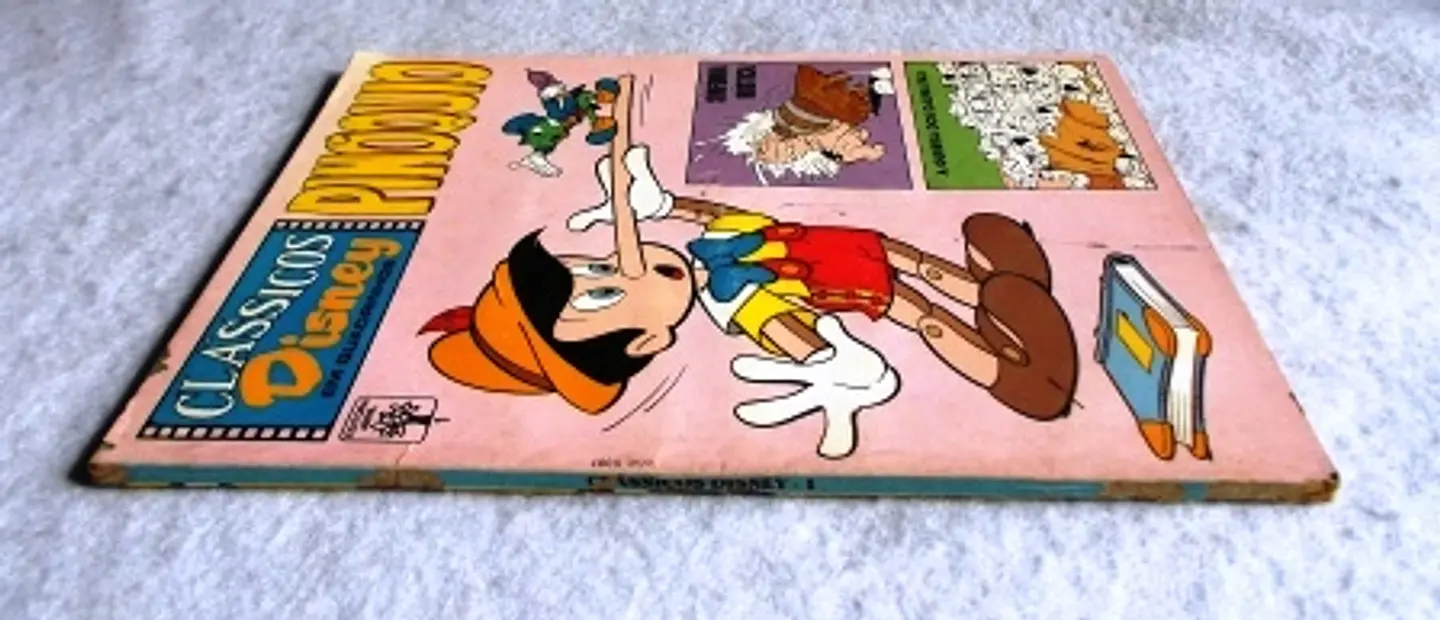 Clássicos Disney em quadradinhos 1 | Pinoquio 3