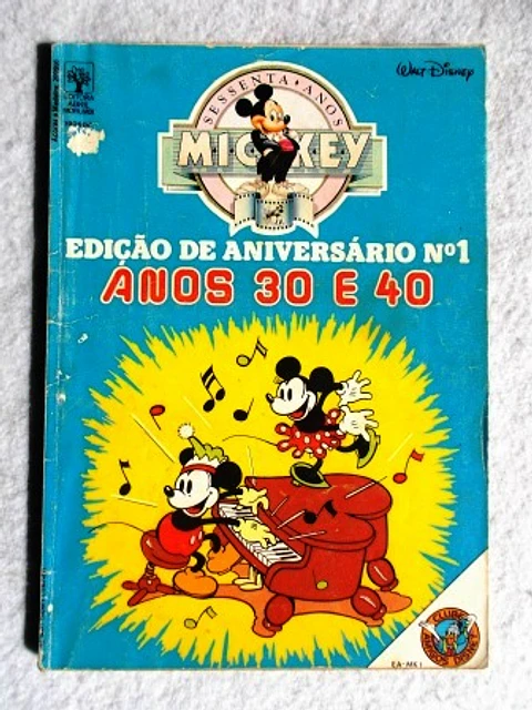  Mickey 60 anos | edição de aniversário 1