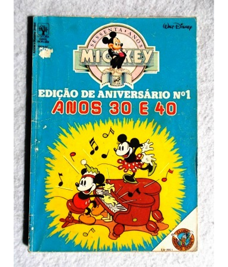  Mickey 60 anos | edição de aniversário 1