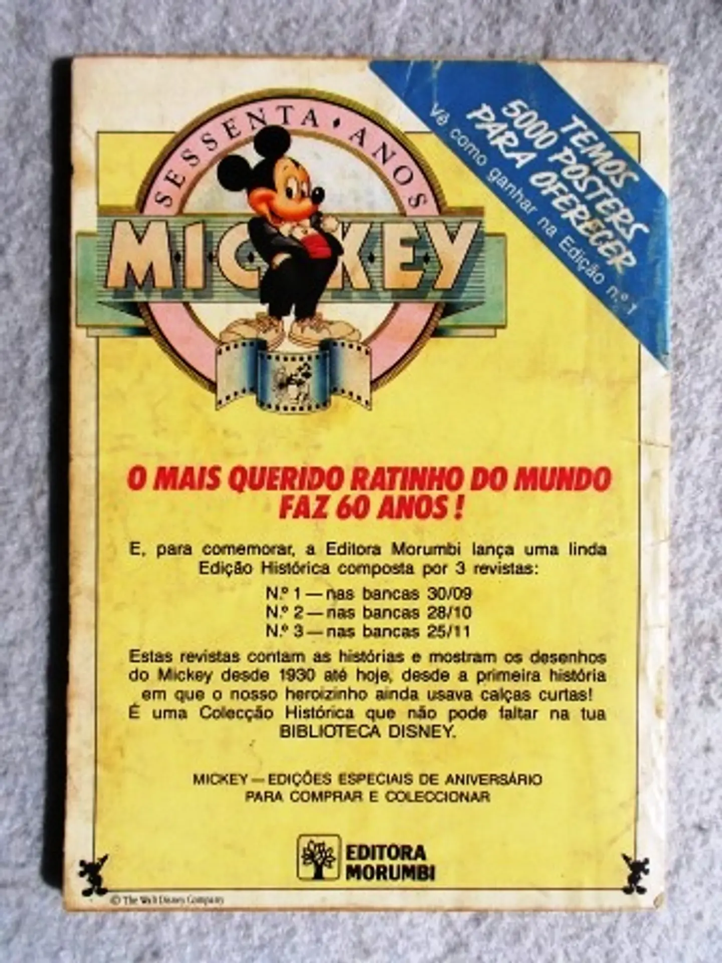  Mickey 60 anos | edição de aniversário 1 2