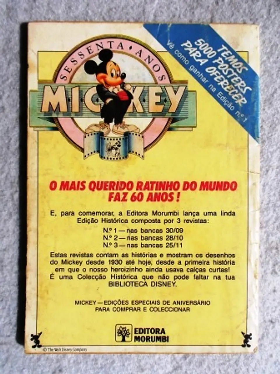  Mickey 60 anos | edição de aniversário 1 2
