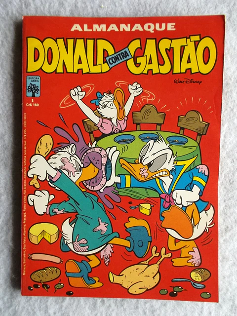Almanaque Donald Contra Gastão 001