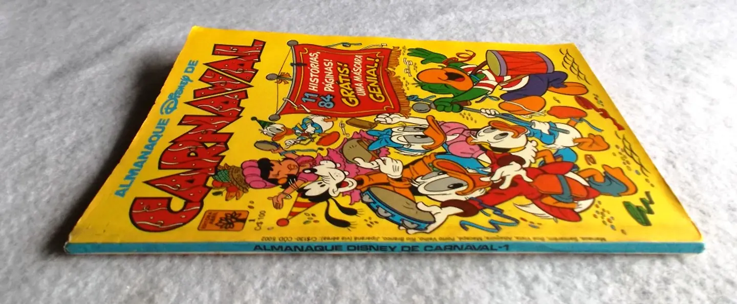 Almanaque Disney de Carnaval 001 | Com destacável 3