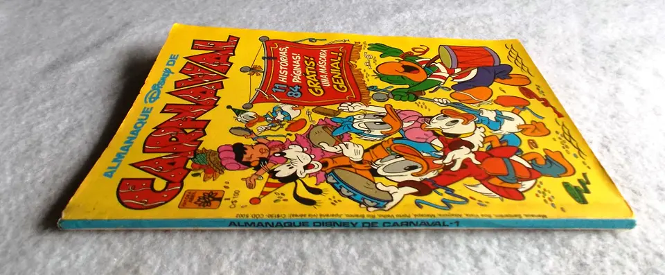 Almanaque Disney de Carnaval 001 | Com destacável 3