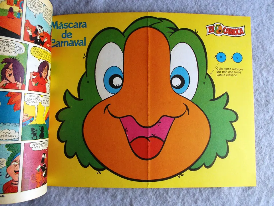 Almanaque Disney de Carnaval 001 | Com destacável 4