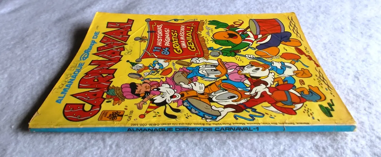 Almanaque Disney de Carnaval 001 | Com destacável 3