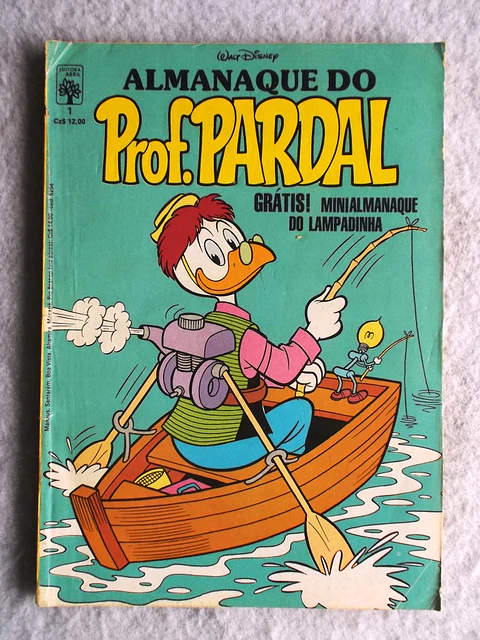 Almanaque do Prof. Pardal 001 | Com destacável