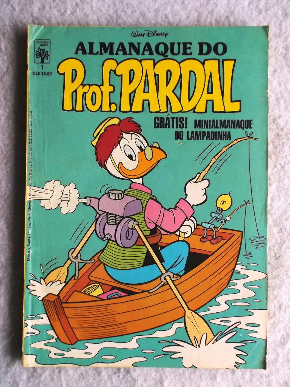 Almanaque do Prof. Pardal 001 | Com destacável 1