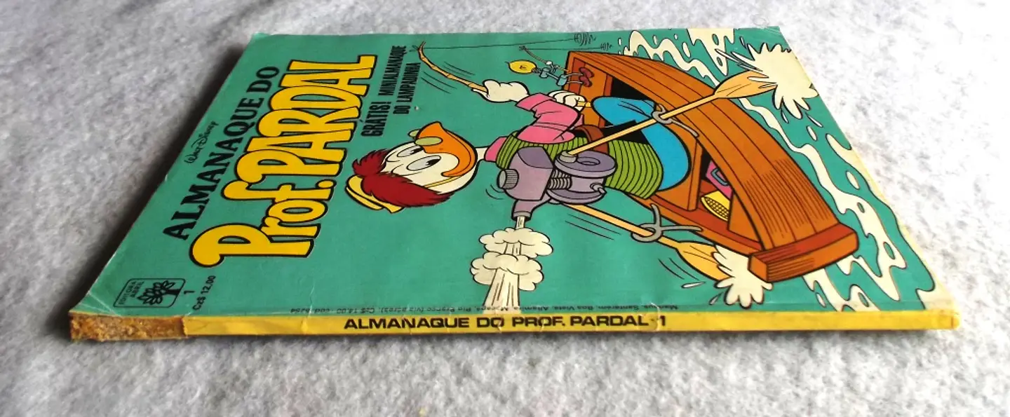 Almanaque do Prof. Pardal 001 | Com destacável 3