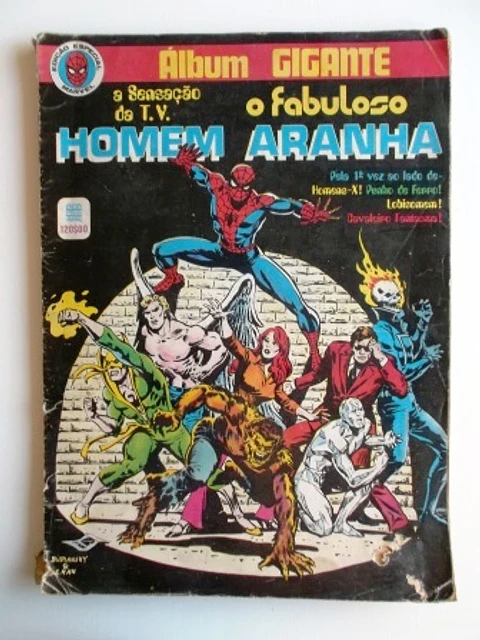 Álbum Gigante | O Fabuloso Homem Aranha