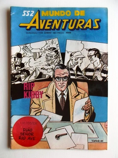 Mundo de Aventuras 552 | Rip Kirby | Com destacável