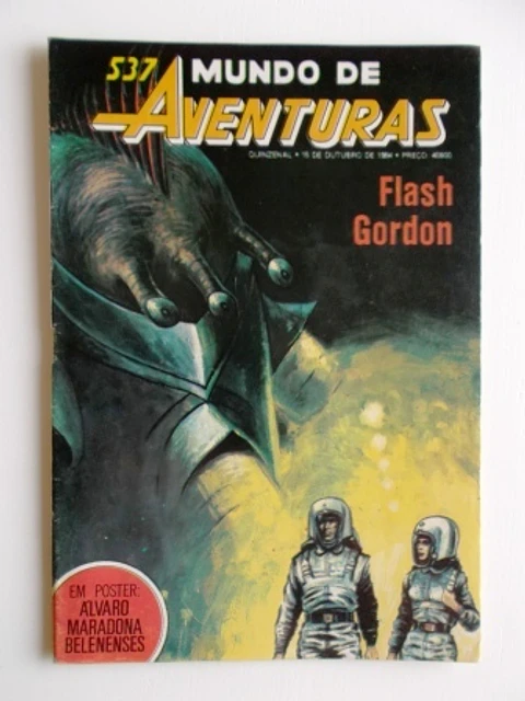 Mundo de Aventuras 537 | Flash Gordon | Com destacável