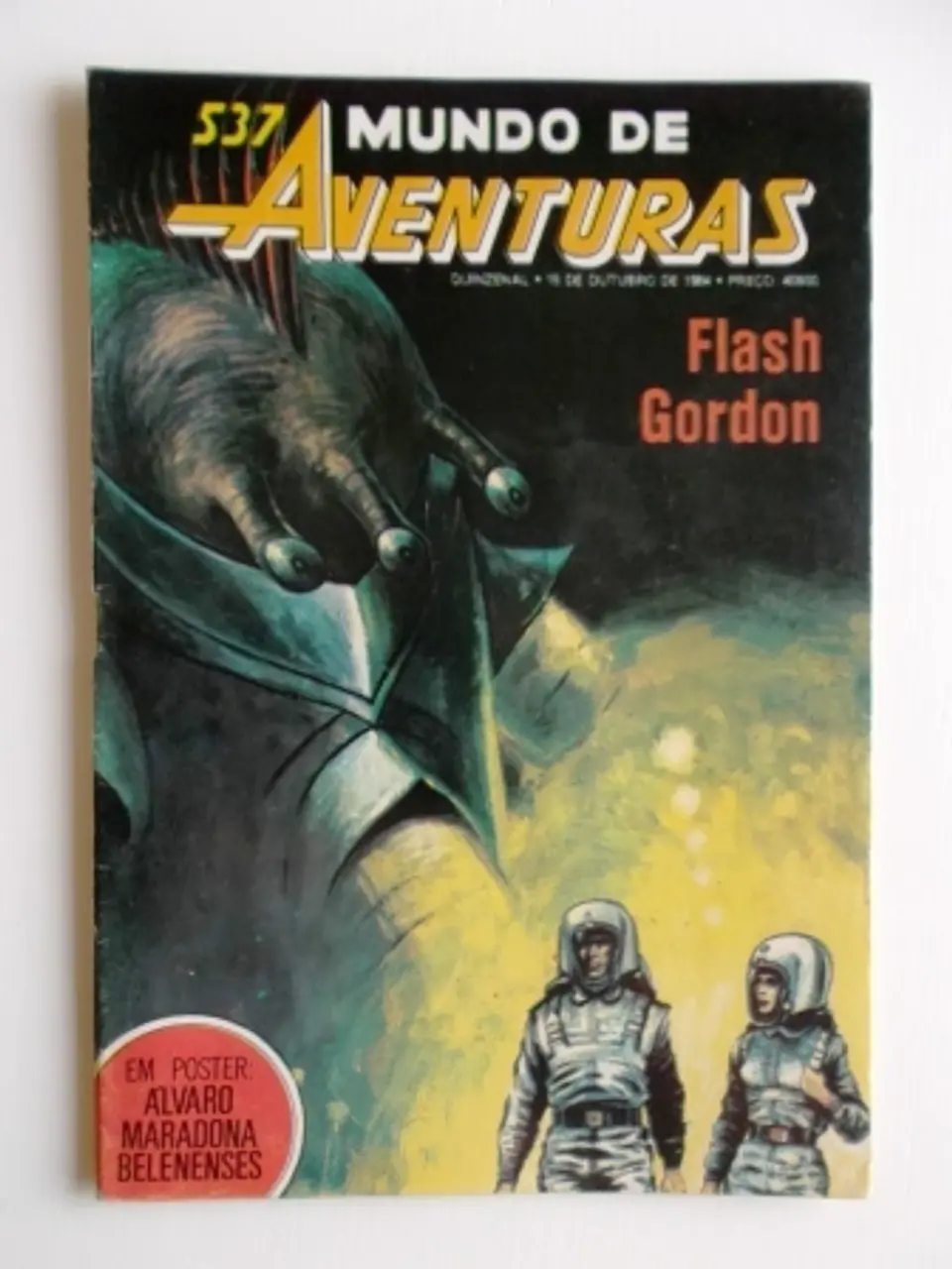 Mundo de Aventuras 537 | Flash Gordon | Com destacável 1