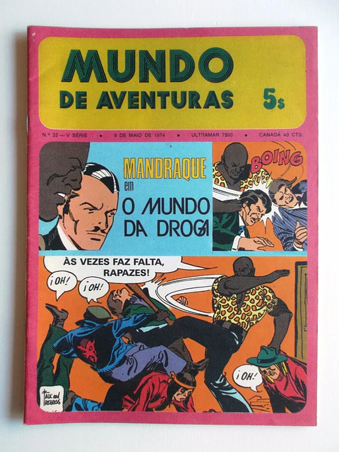 Mundo de Aventuras 032 | Mandrake | Reprodução