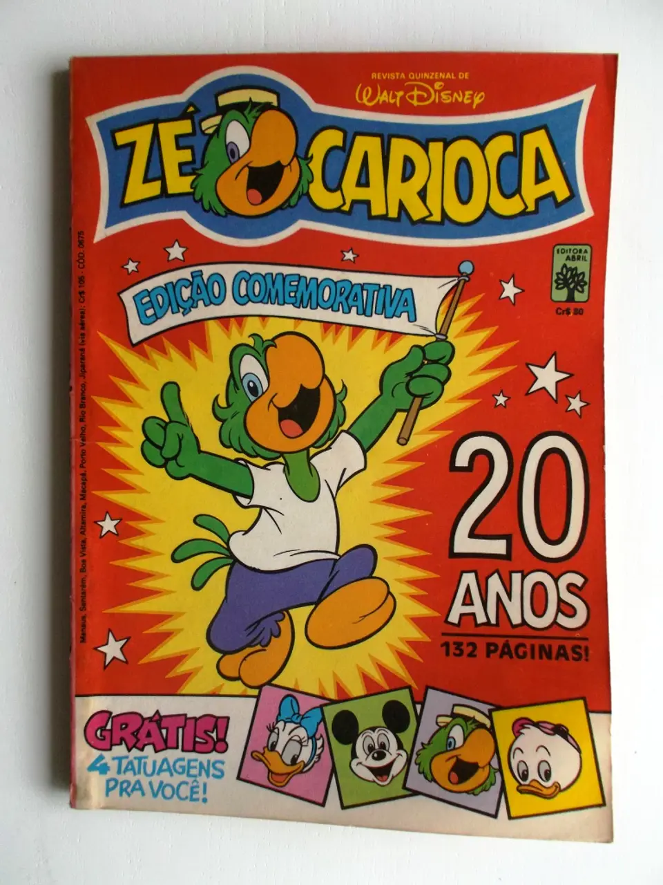 Zé Carioca - Edição Comemorativa - 20 Anos 1