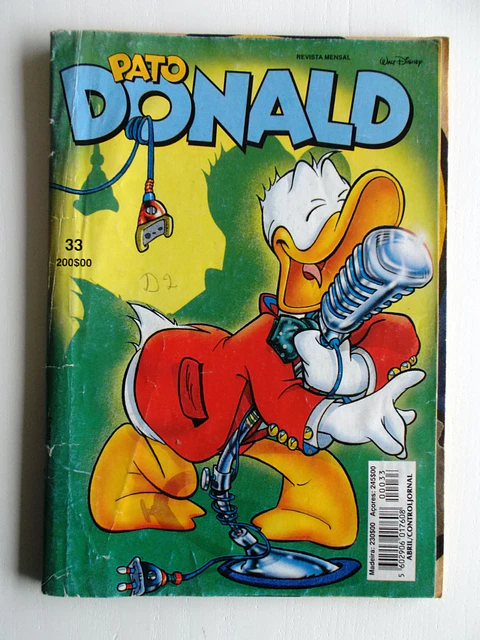Pato Donald 033 | Com separata
