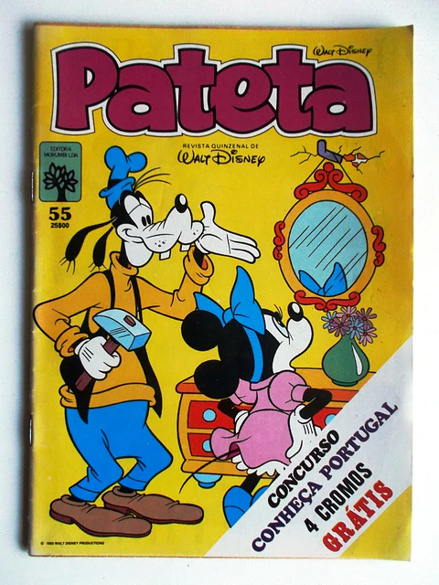 Pateta & Companhia 055 | Com cromos