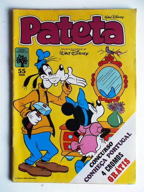 Pateta & Companhia 055 | Com cromos