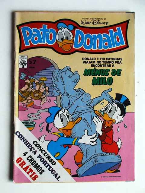 Pato Donald 057 | Com cromos